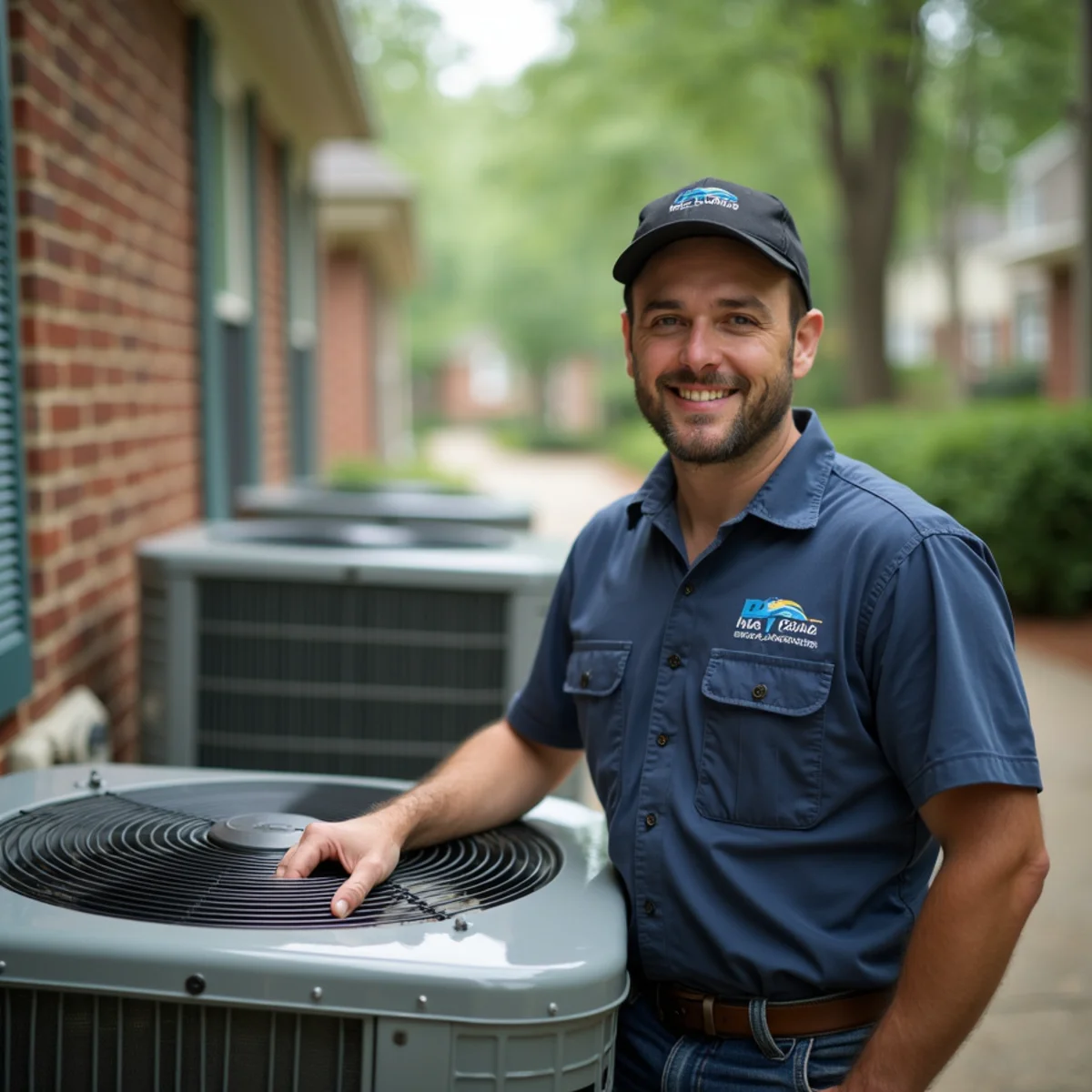Typical Heritage Club / Kennesaw Mountain home where HVAC Kennesaw GA provides HVAC service