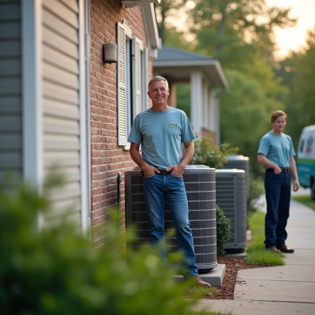 Typical Legacy Park home where HVAC Kennesaw GA provides HVAC service