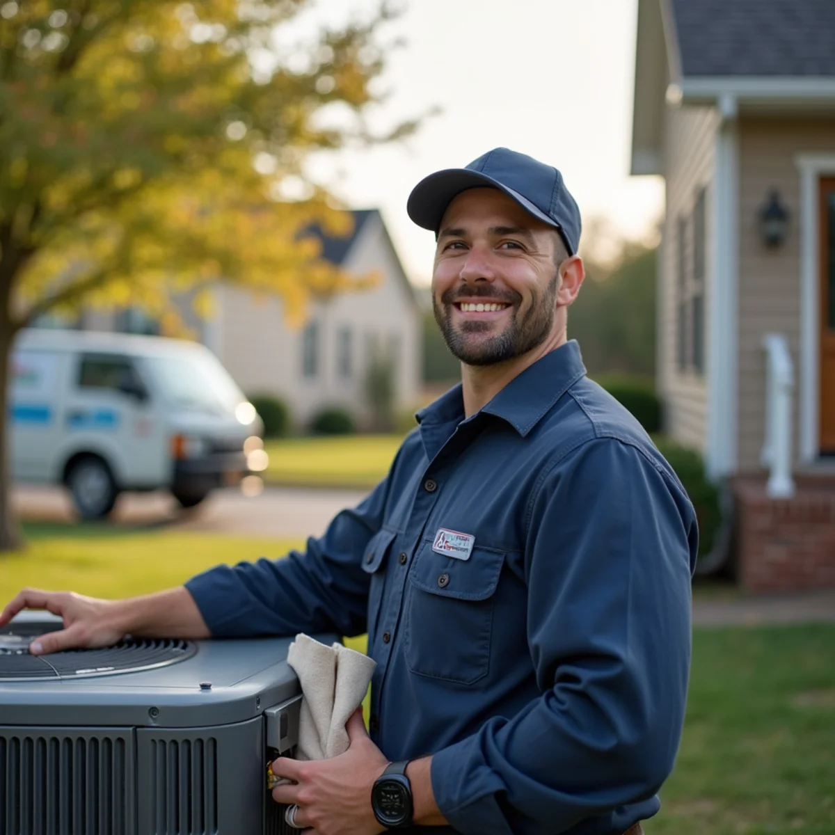 Typical Winterset / Westport home where HVAC Kennesaw GA provides HVAC service