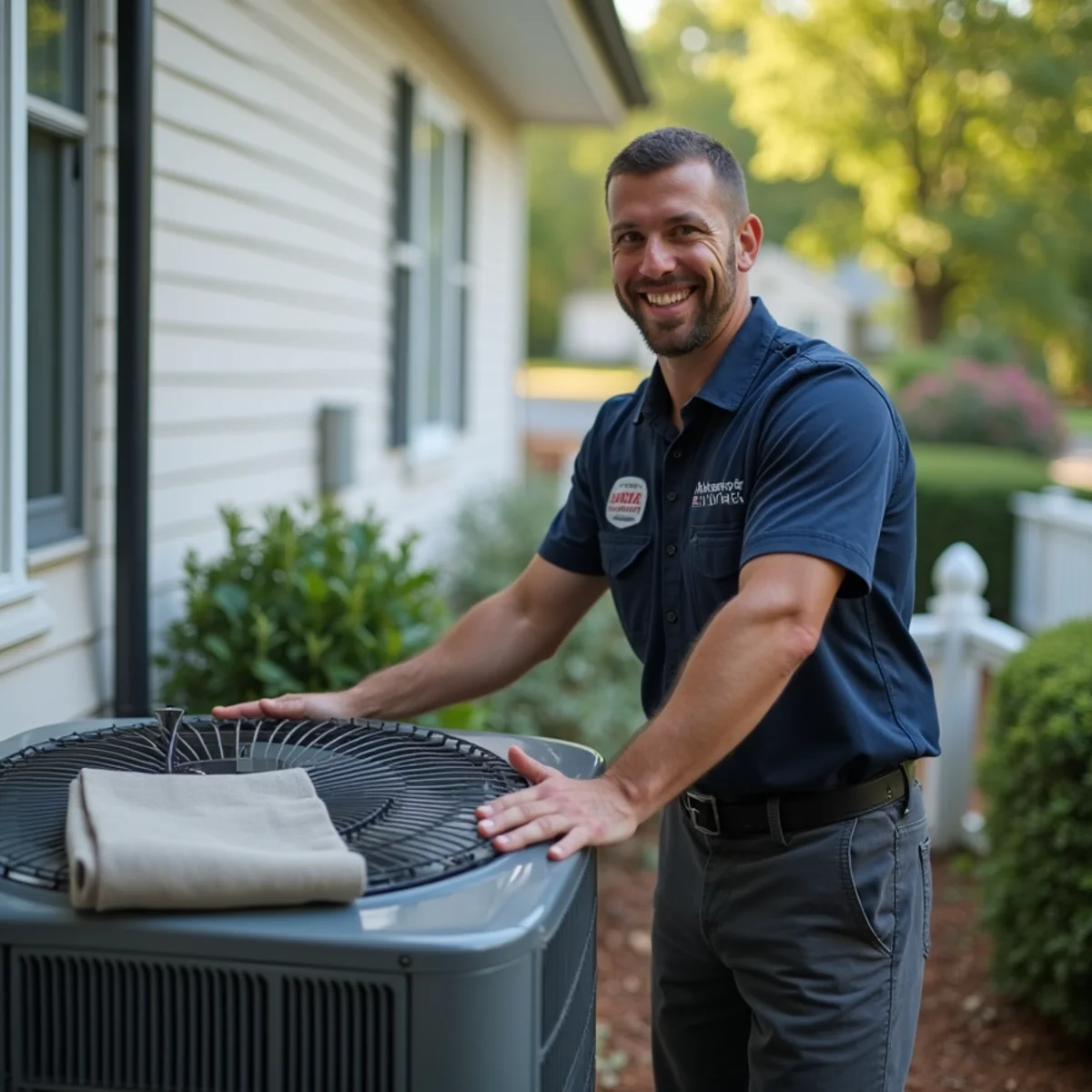 Typical Acworth home where HVAC Kennesaw GA provides HVAC service