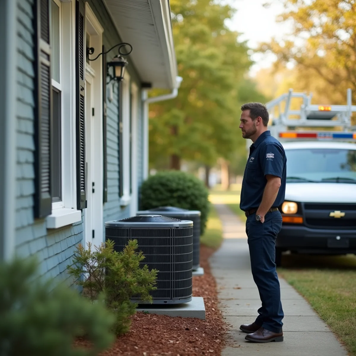 Typical Adairsville home where HVAC Kennesaw GA provides HVAC service
