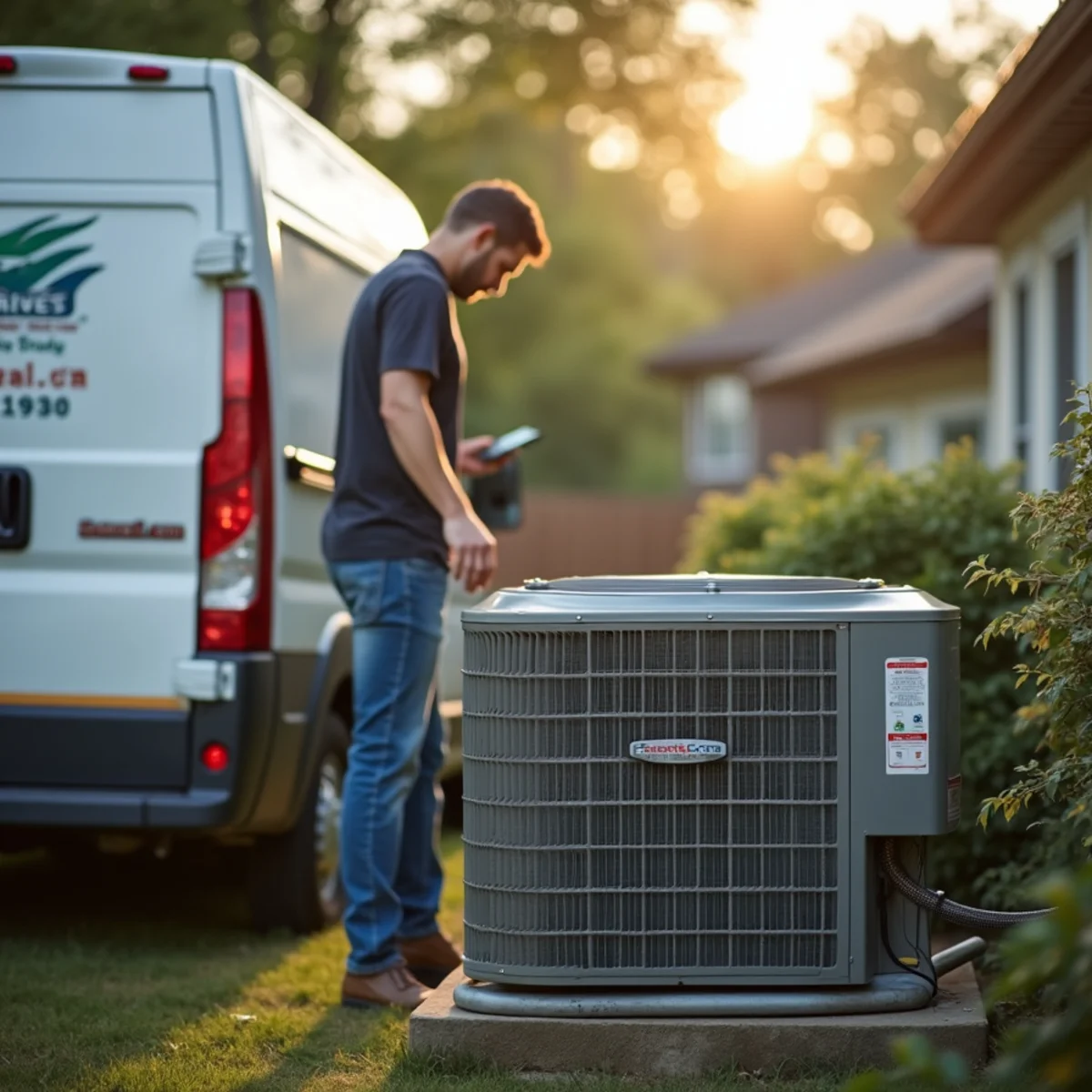 Typical Austell home where HVAC Kennesaw GA provides HVAC service