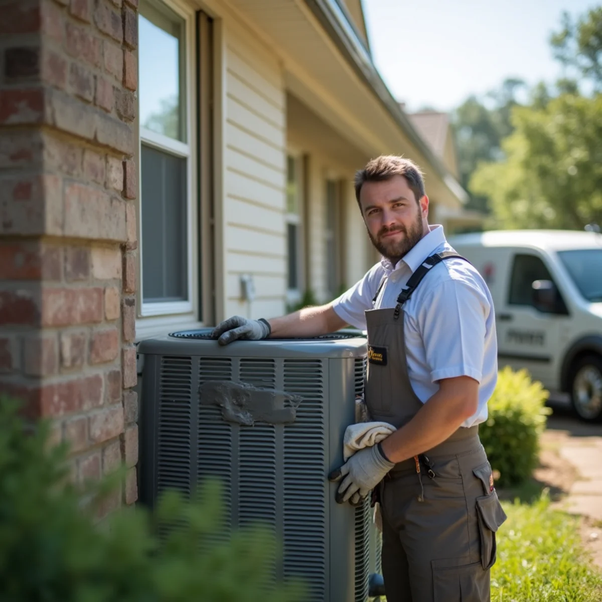 Typical Ball Ground home where HVAC Kennesaw GA provides HVAC service