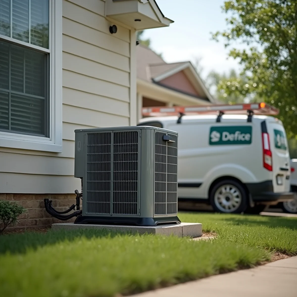 Typical Dallas home where HVAC Kennesaw GA provides HVAC service