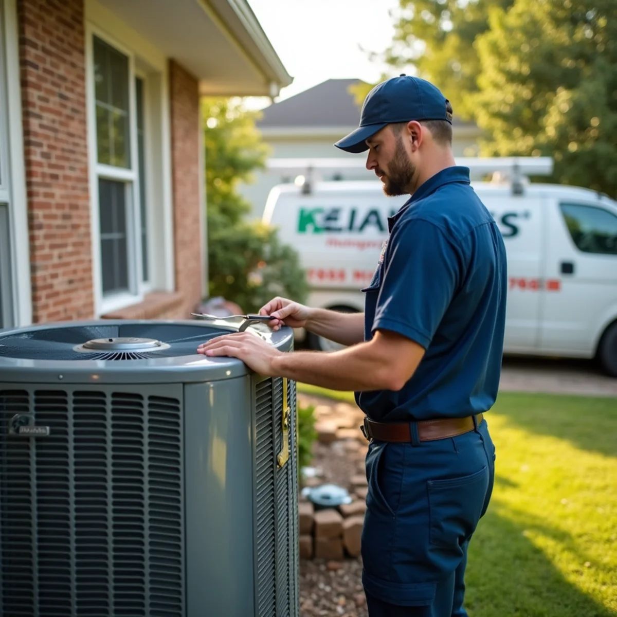 Typical Hiram home where HVAC Kennesaw GA provides HVAC service