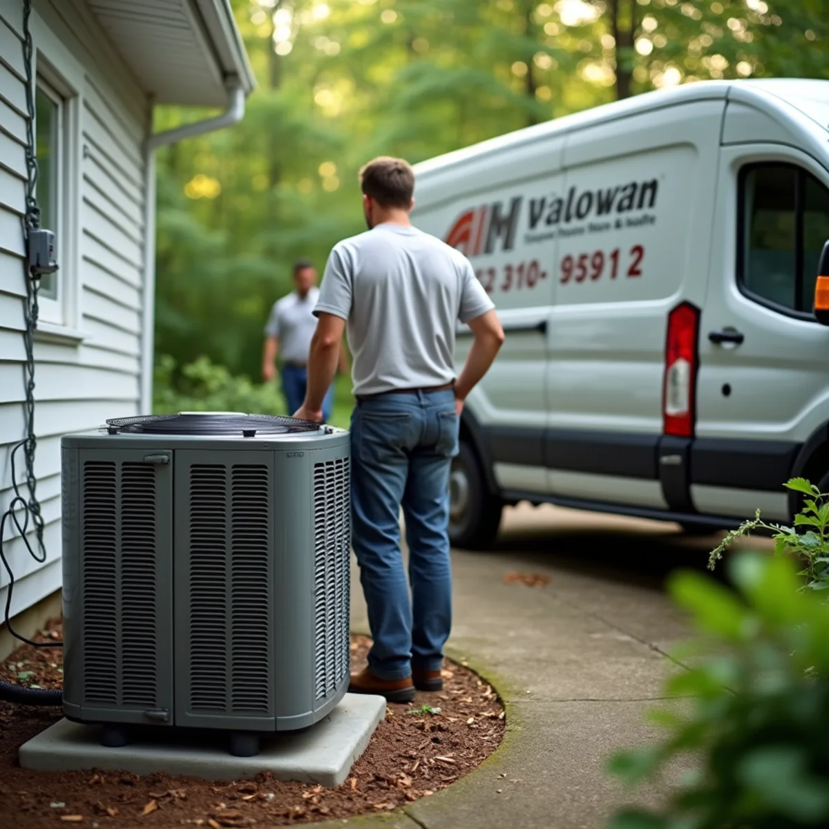 Typical Lost Mountain home where HVAC Kennesaw GA provides HVAC service