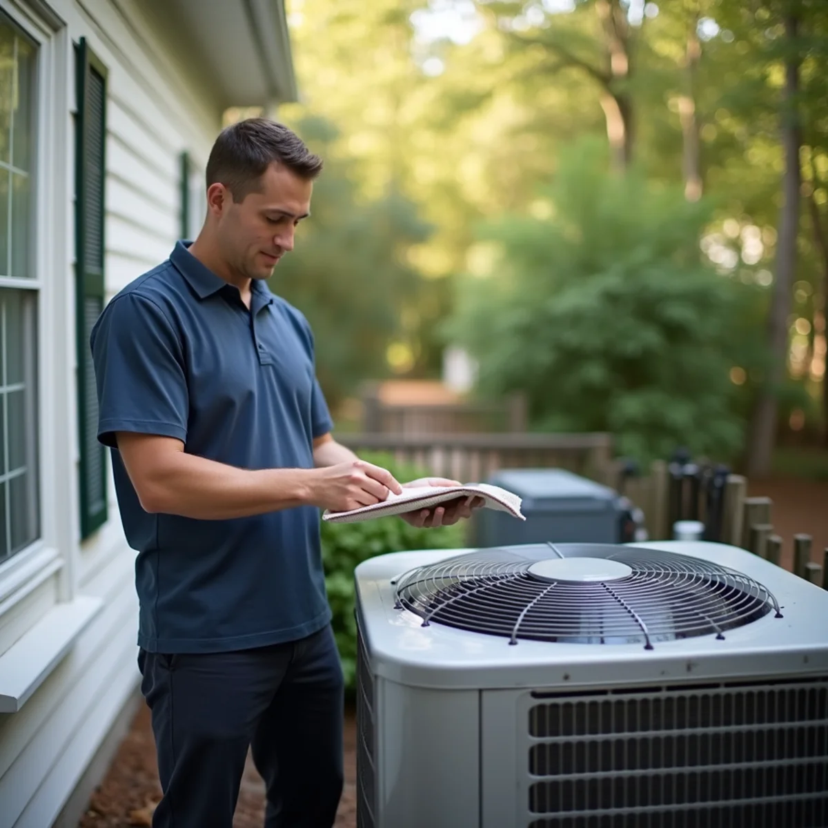 Typical Roswell home where HVAC Kennesaw GA provides HVAC service